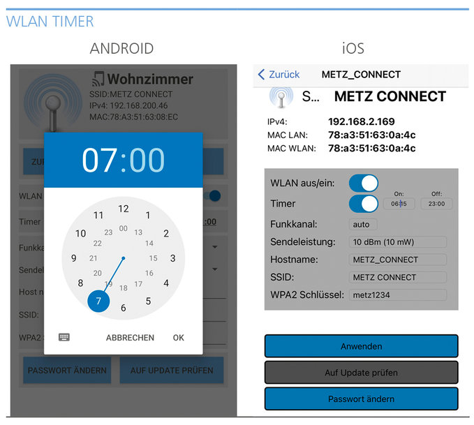 METZ CONNECT bringt mit der W-DAT Line designfähige In-Wall Access Points auf den Markt